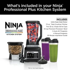 Ninja Professional Plus Kitchen Blender System and 8-Cup Food Processor NEW