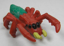 Unbranded Red Crab 2" Long Plastic Ocean Animal Toy Figure 2008 China