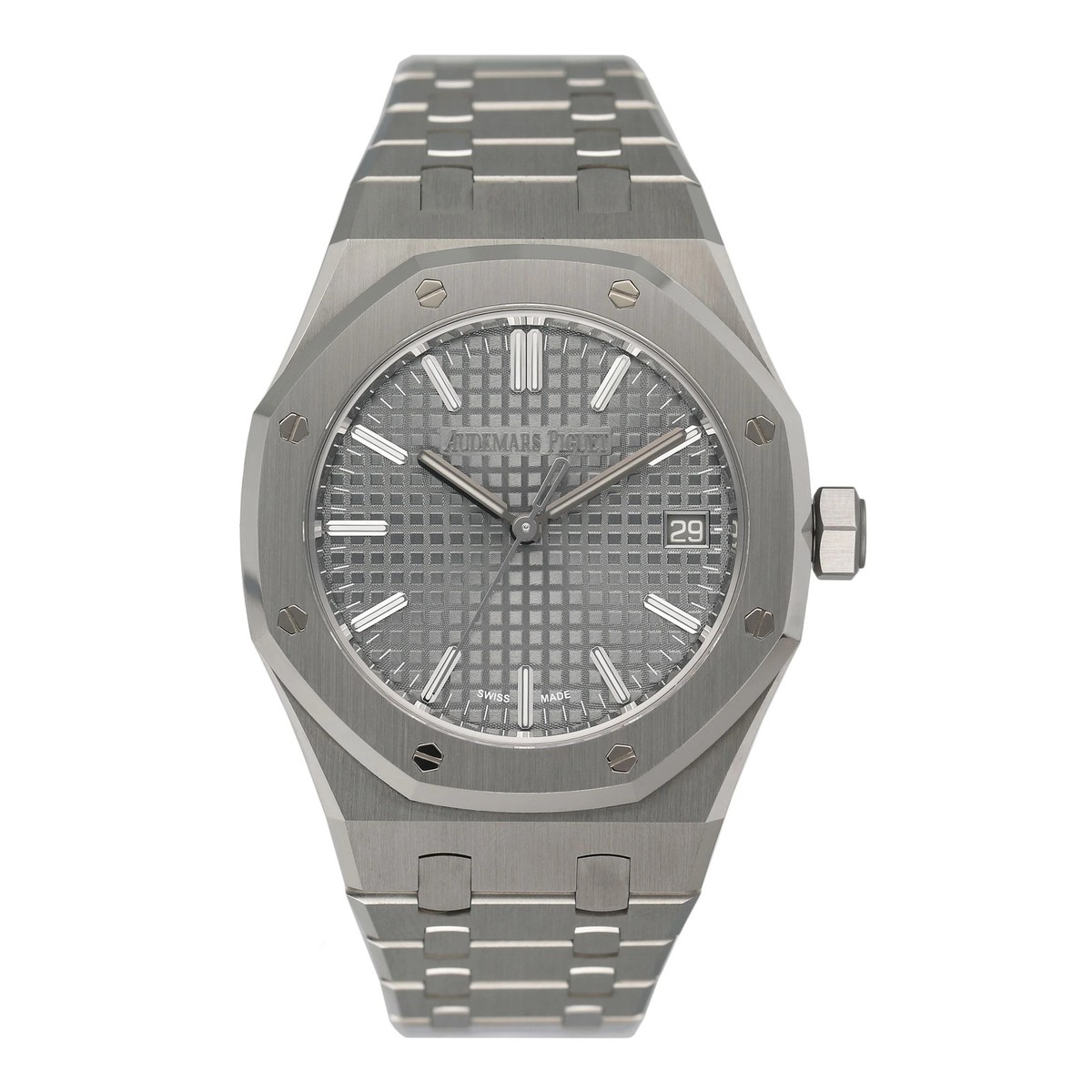 Audemars Piguet Royal Oak 50th Anniversary 15550ST Gray Dial Mens