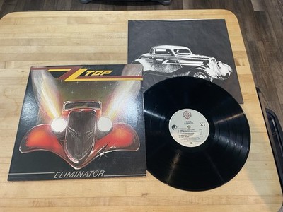 ZZ Top Eliminator 1983 Warner Bros Records Vinyl LP  VG+ Sharp Dressed Man Legs
