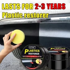 Car Plastic Restorer Back To Black Gloss Car Cleaning Products Plastic Leather R