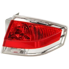 Tail Light for 2009-2011 Ford Focus RH Sedan w/ Chrome Insert