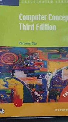 Computer Concepts - Illustrated - Paperback, by Parsons June Jamrich; - Good
