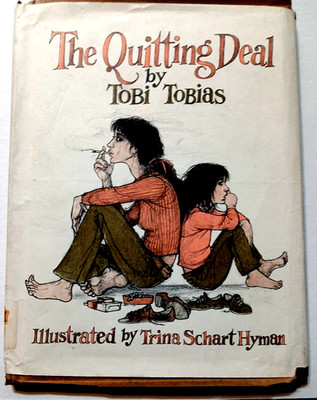 The Quitting Deal by Tobi Tobias (The Viking Press First Edition, 1975, Ex-Lib)