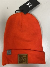 AUBURN University Men's Knit Beanie Cap UNDER ARMOUR Licensed NWT