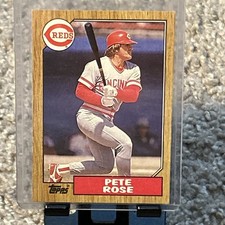 1987 Topps #200 Pete Rose Card Cincinnati Reds MLB - 