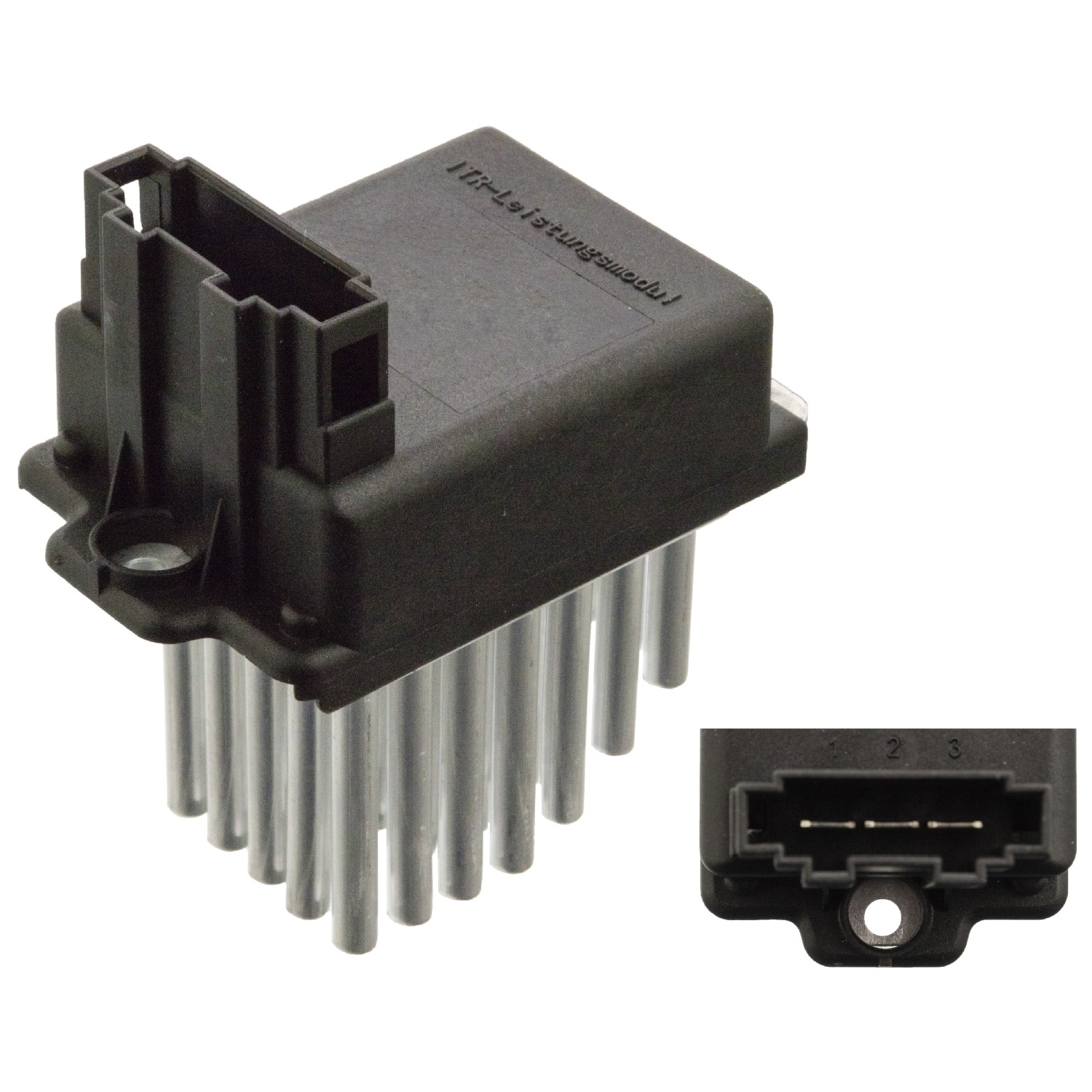 Heater / Blower Resistor fits VW POLO 94 to 01 Regulator Rheostat 1J0907521 Febi