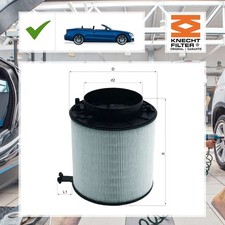 Knecht Luftfilter AUDI A5 Cabriolet (8F7) S5 quattro