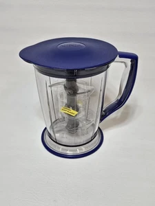 New Ninja Master Prep Professional 48 Oz Blender Blue Pitcher W/ Lids & Blade