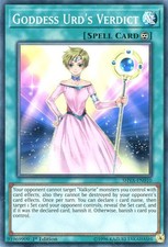 Yu-Gi-Oh TCG SHVA-DE010 SR Göttin Urds Urteil Schatten in Walhalla