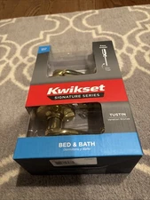 kwikset bed bath door handle all parts included