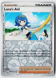 Lana's Aid 155/167 Reverse Holo Twilight Masquerade