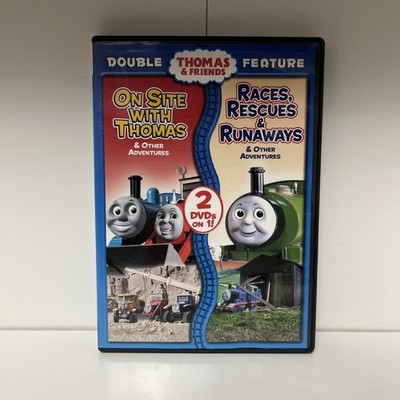 Thomas & Friends On Site With Thomas/Races Rescues And Runaways DVD