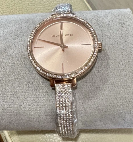 Orologio Michael Kors Donna Jaryn Braccialetto Tono Oro Rosa MK3785