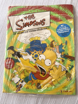 The Simpsons - Springflield Collection 2 - Leeres Album NEU & OVP
