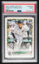 2022 Topps Holiday Mega Box Variation Spencer Torkelson #HW200 PSA 9 MINT gh4