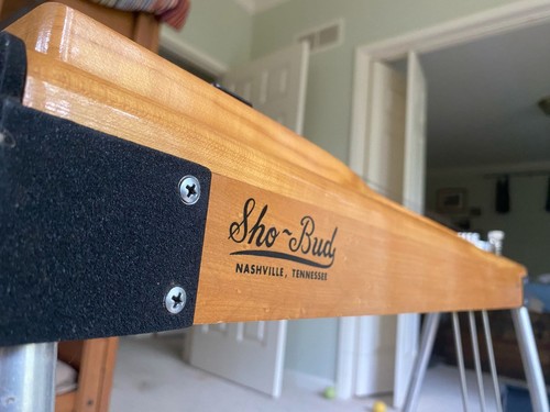 Sho Bud Maverick Pedal Steel Guitar w/Hard Case,VGC! Free Knee Lever Kit w/BIN!