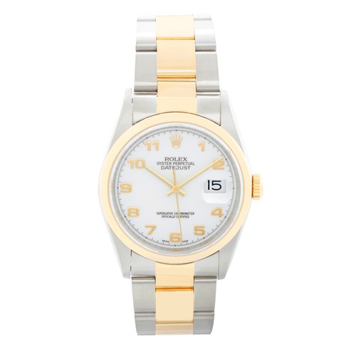Rolex Datejust 16203 Men's 2-Tone Steel & Gold Watch