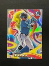 Andrew Salas 2025 Bowman Chrome Prospect Melt Mashers Insert Card #MM-17