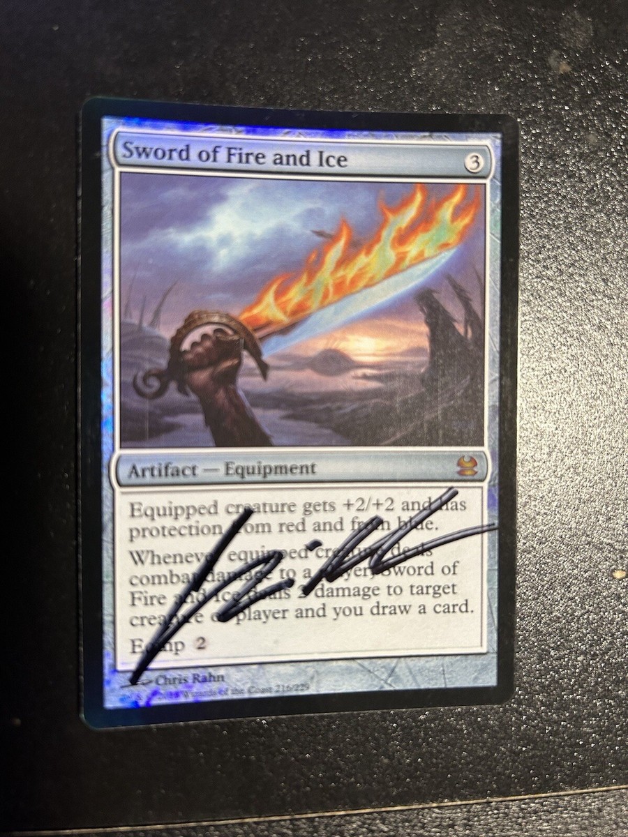 FOIL Sword of Fire and Ice | MtG Magic Modern Masters