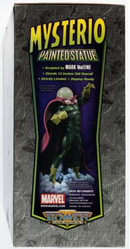 NEW/Sealed! BOWEN DESIGNS Mysterio Painted Statue Spider-Man SIDESHOW AVENGERS - Picture 3 of 6