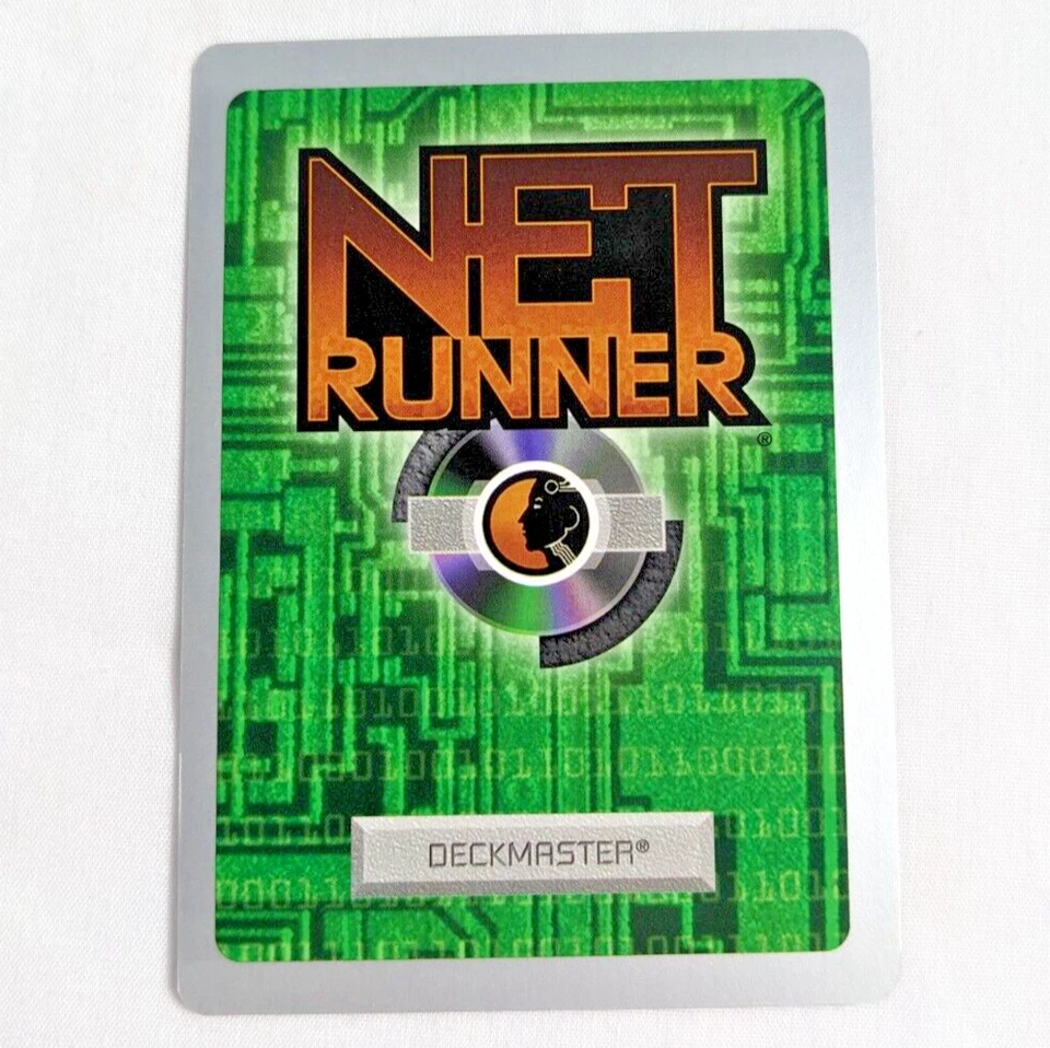 NETRUNNER CCG Classic v2.2 CORRUPTION Prep RARE WotC 1999 EXC - Image 2 of 2