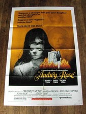 AUDREY ROSE Original 77 Movie Film Poster ANTHONY HOPKINS MARSHA MASON JOHN BECK