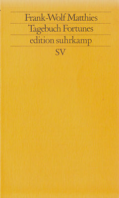 su- e 1311 MATTHIES : TAGEBUCH FORTUNES  a