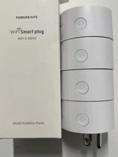 4 Pack Smart Plug, Wifi Mini Socket Outlet, Alexa Google Assistant Timer White