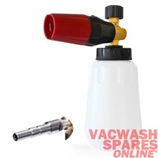 HYDRO SNOW FOAM LANCE BLASTER - WIDE BOTTLE 1L - RED -NILFISK PRO QUICK RELEASE