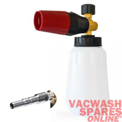 #ad #ad HYDRO SNOW FOAM LANCE BLASTER WIDE BOTTLE 1L RED NILFISK PRO QUICK RELEASE GBP 37.95