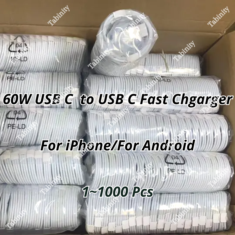 USB-C Cable Fast Charger Type C Charging Cord Lot For iPhone 15 Pro Max Android-image
