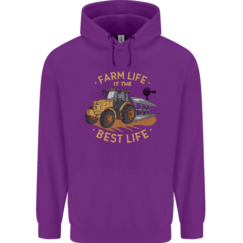 Farming Farm Life is the Best LIFE Farmer Childrens Kids Hoodie - Picture 17 of 84
