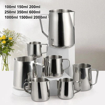 Premium Stainless Steel Barista Milk Frothing Pitcher