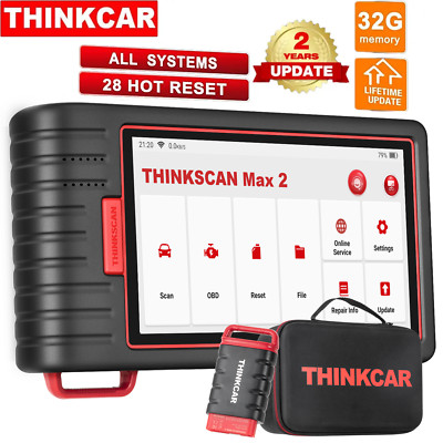 THINKCAR ThinkScan Max 2 KFZ Diagnosegerät Auto OBD2 Scanner ALLE SYSTEM CAN FD