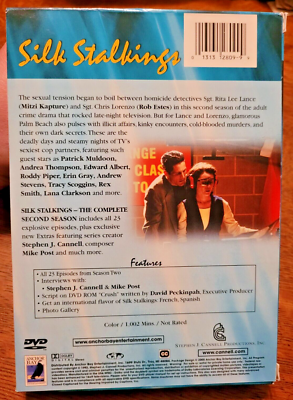 (未使用･未開封品)Silk Stalkings: Complete Second Season [DVD] SILK STALKINGS The Complete Second Season 2 Two 2nd DVD TV Series