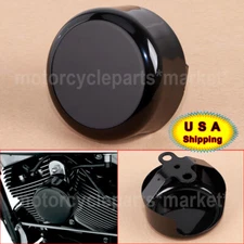 Smooth Round Horn Cover For Harley Dyna Softail Road King Glide Sportster FLHT