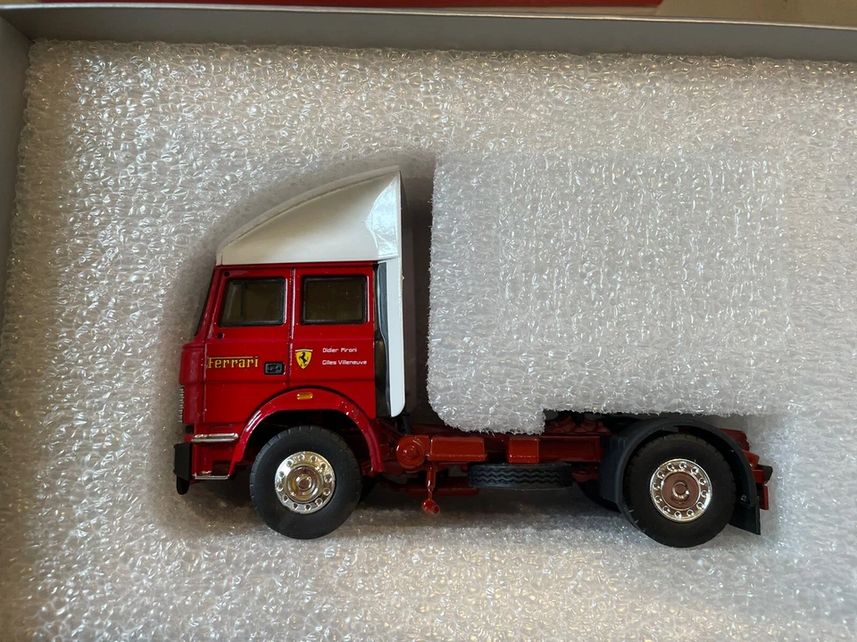 Brumm T05B Motrice Fiat Iveco 190 Scuderia Ferrari F1 1981 - Immagine 4 di 4