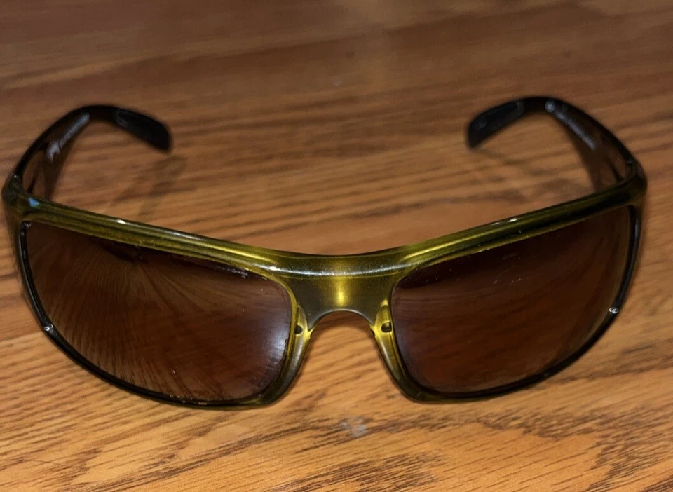 STRIKE KING 运动包裹式太阳镜 SG-S1162 OKEECHOBEE 橄榄绿色漩涡 — 第 4/4 张图片