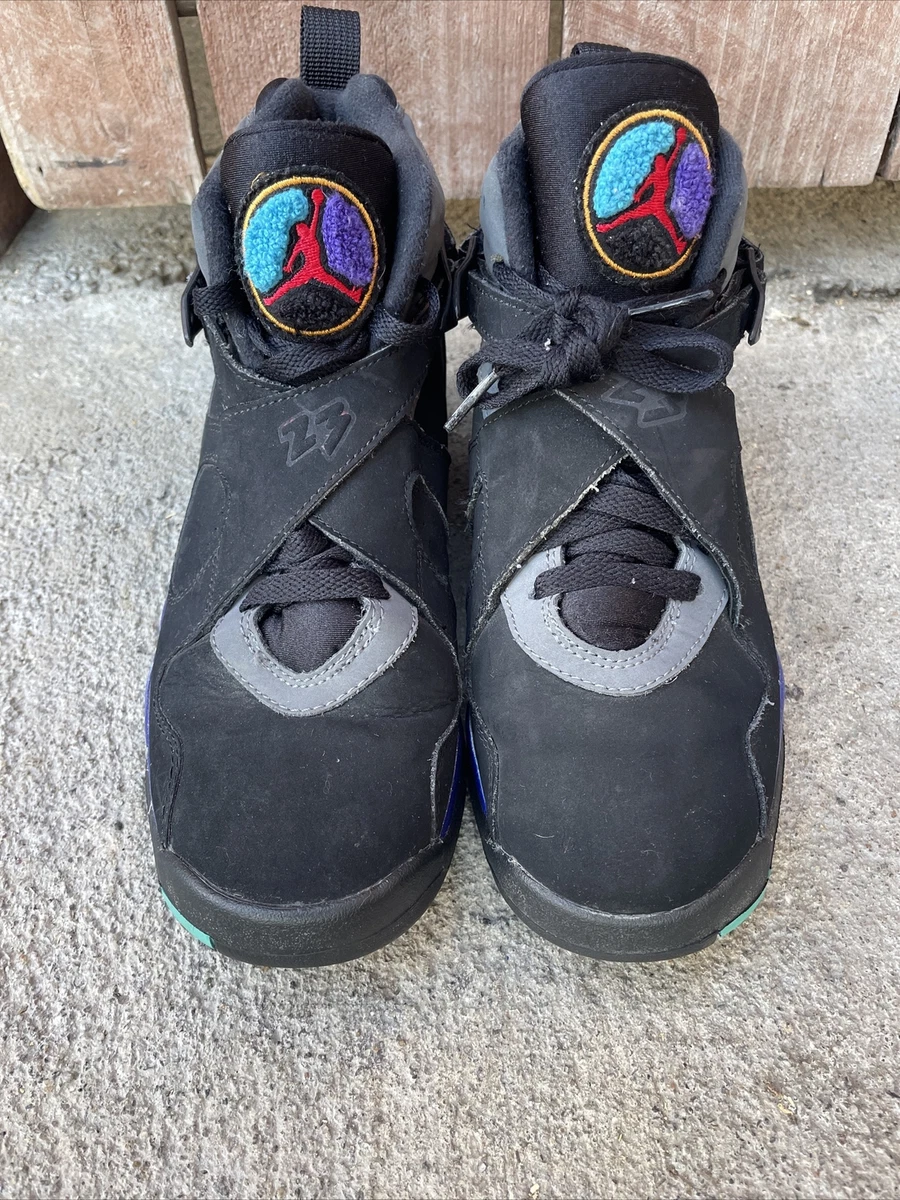 Nike Air Jordan 8 Retro BP Aqua 2015 Youth Size 6.5Y 305368-025 | eBay
