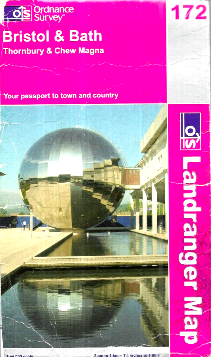 Bristol and Bath, Thornbury and Chew Magna by Ordnance Survey
