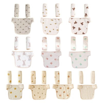Lightweight Baby Bibs Cute Design Baby Sucking Pad Breathable for Chest Shoulder