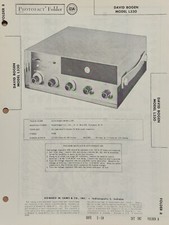 SAMS PHOTOFACT SERVICE MANUAL 392-8 DAVID BOGEN MODEL 330