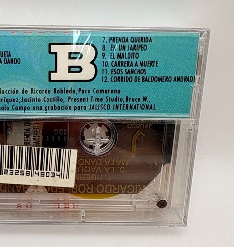 Ricardo Robledo Y Banda Los Chavez Cassette Tape Latin NEW SEALED Jalisco Intl - Picture 5 of 7