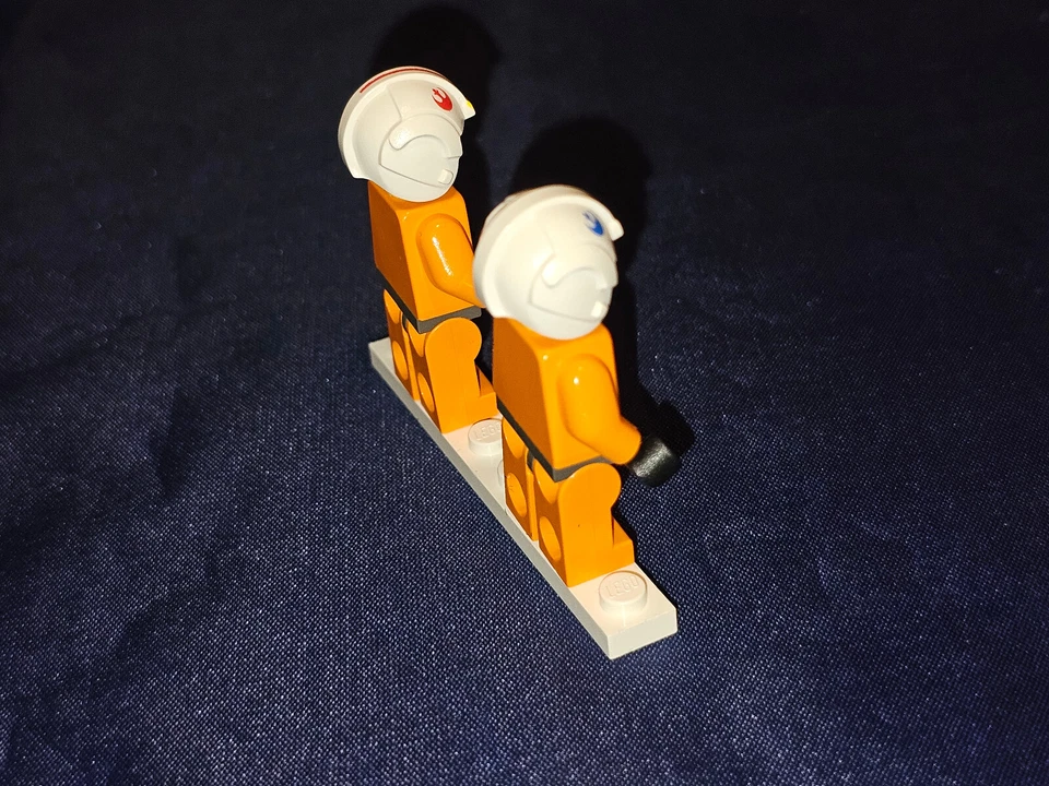 Lego Star Wars lote de minifiguras piloto rebelde dak luke set par minifigura disney Foto 4 de 4