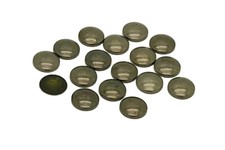 EIMASS® Hot Fix Iron on Round Dome Metal Studs, DIY Embellish Bags Belts Shoes