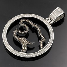 Stainless Steel 316 CZ Jaguar/Panthera Pendant