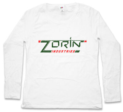 ZORIN INDUSTRIES I DAMEN LANGARM T-SHIRT Sign Logo Company James Spy Bond Firma