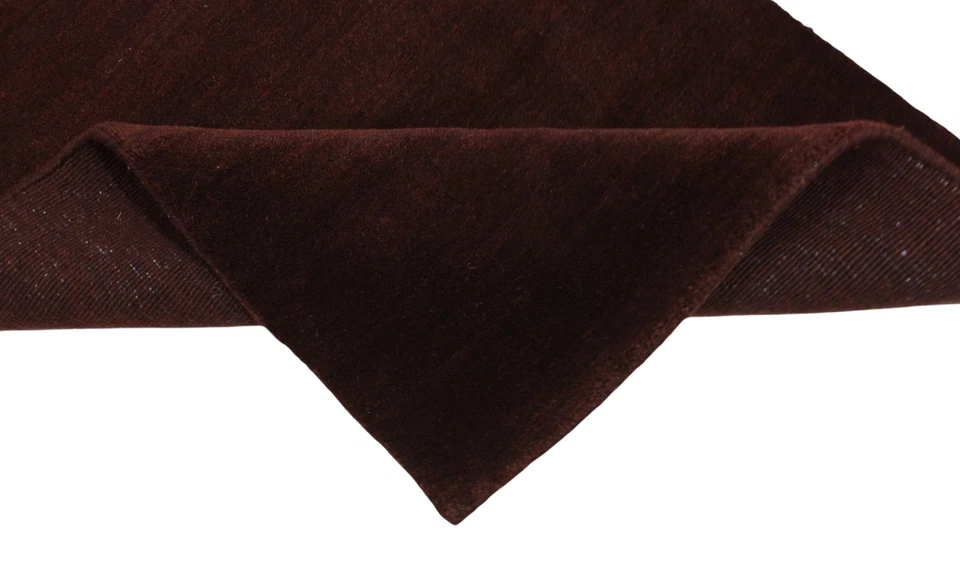 Braun Brücke 100% Wolle Läufer 75X250 cm Handgewebter Teppich Orientteppich C28 - Bild 4 von 4