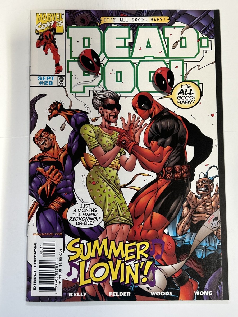 DEADPOOL VOLUME 1 #20 NEAR MINT 1998 MARVEL COMICS b-353 | eBay